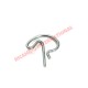 Clip de metal para enlace de engranajes, pedal acelerador & embrague Linakge - Classic Fiat Panda, Uno,Cinquecento,Seicento, Y10
