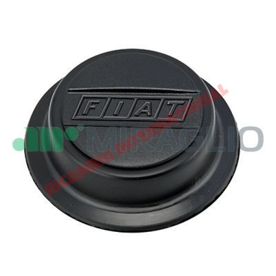 Black Centre Hub Cap - Classic Fiat Panda