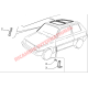 Alfombra delantera derecha O/S y tornillos - Classic Fiat Panda