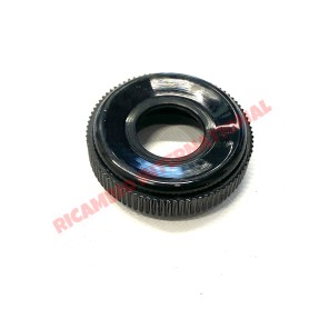 Bisel del interruptor de encendido del salpicadero del plástico negro - Fiat 500 clásico