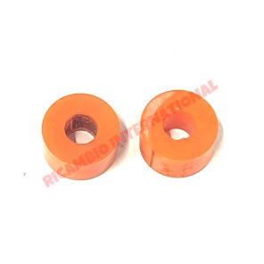 Par de endurecido Poly Front Shock Absorber Bush - Fiat clásico 500, 126