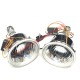 Kit completo de faros LED (reflector negro) - Classic Fiat 500