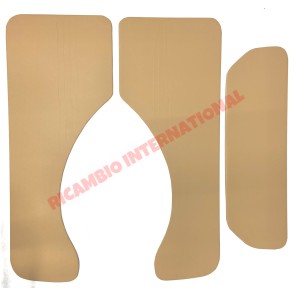Kit de panel interior trasero en forma de hongo - Fiat 500 clásico
