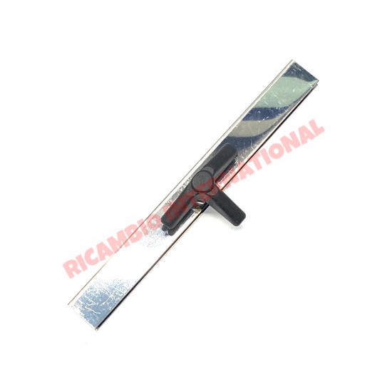 Chrome Quarter Light Securing Bracket - Classic Fiat 500