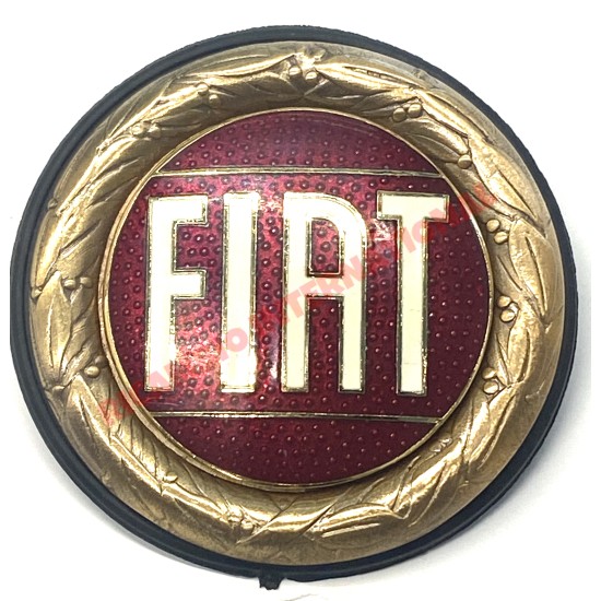 Bronze Fiat Badge - Fiat 124