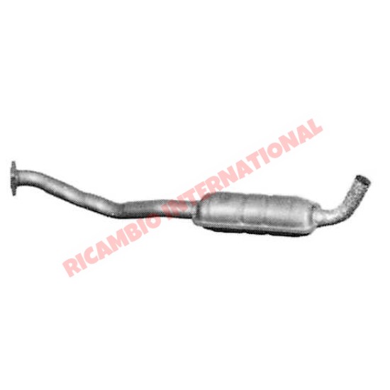 Exhaust Center Pipe - Fiat 124 Spider