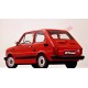 Rejilla de admisión de aire y tornillos - Fiat 126
