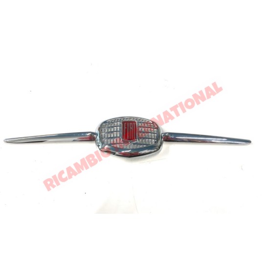 Nueva tienda ensuciada frente Fiat 500 plástico cromo insignia - Fiat clásico 500
