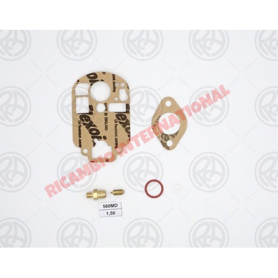 Kit de revisión del carburador (WEBER 22 DRS) - Fiat Topolino