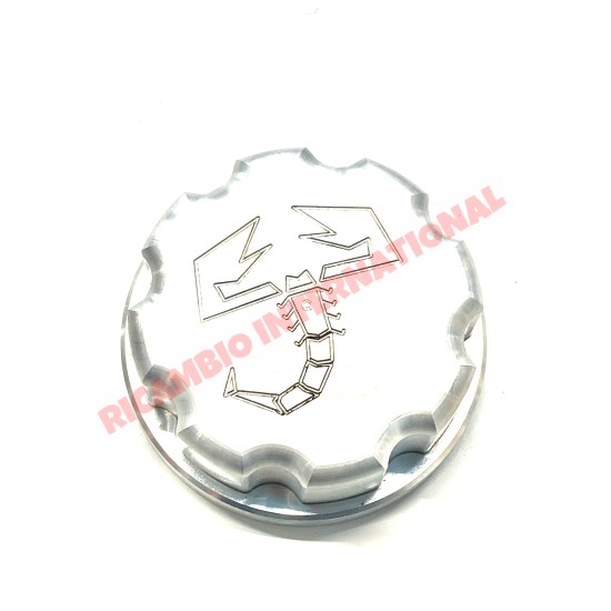 Abarth Alloy Fuel Petrol Cap - Classic Fiat 500