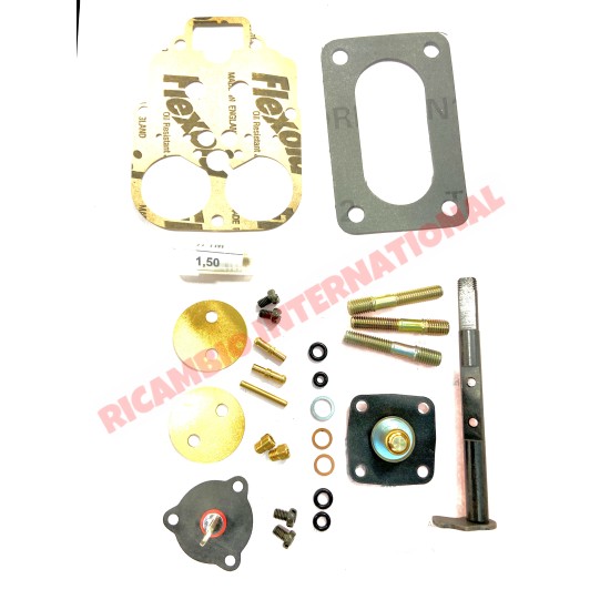Comprehensive Carburettor Overhaul Kit (WEBER 30 DIC 10/11) - Fiat 850