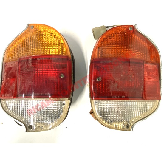 Pair of Second Hand Rear Lamps - Lancia Fulvia