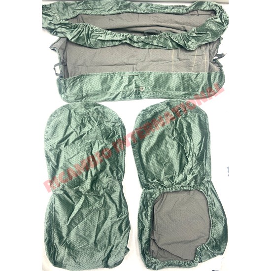 Tailored Velour Seat Cover Set - Classic Fiat 500