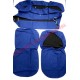 Tailored Blue Seat Cover Set - Classic Fiat 500