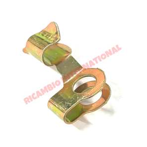 Acelerador Linkage Metal Clip a la carcasa del ventilador - Fiat clásico 500, 126