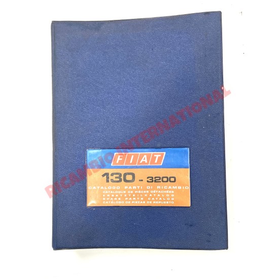 Original Fiat Parts Manual - Fiat 130 Saloon
