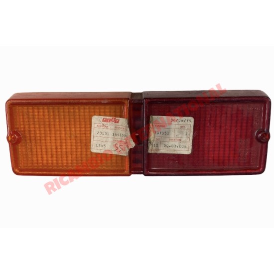 O/S Right Hand Rear Lamp Lens - Fiat 128