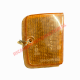 Copertura obiettivo lampada posteriore sinistra N/S AMBER - Fiat 127