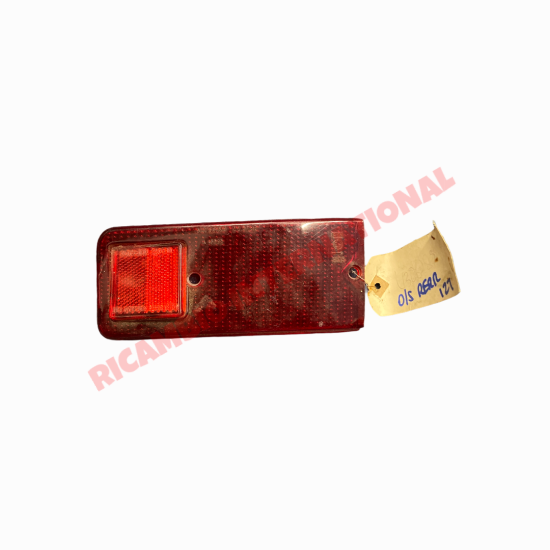 O/S Right Hand Rear Lamp Lens Cover RED - Fiat 127