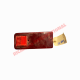 O/S Right Hand Rear Lamp Lens Cover RED - Fiat 127