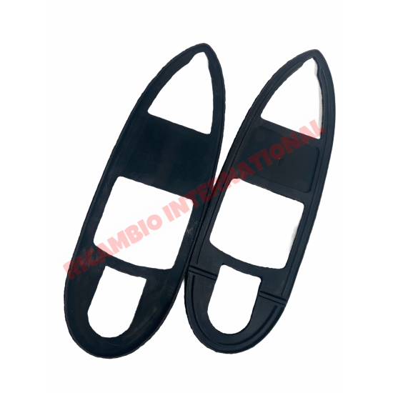 Pair of Rear Lamp External Rubber Seal - Autobianchi Bianchina