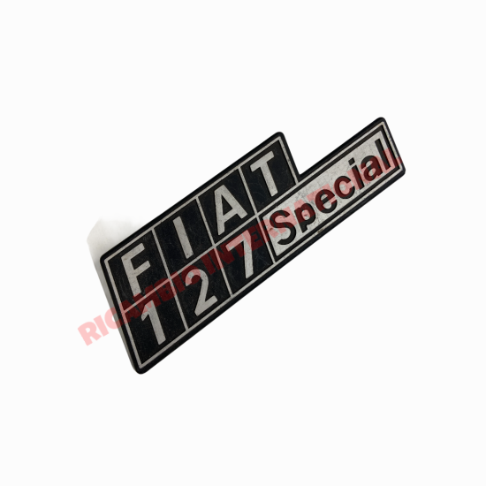 Rear Metal Badge - Fiat 127