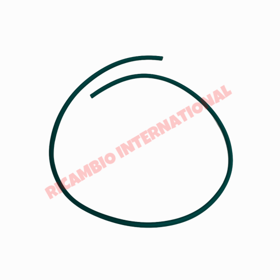 Number Plate Lamp Green Cable Sheath - Classic Fiat 500