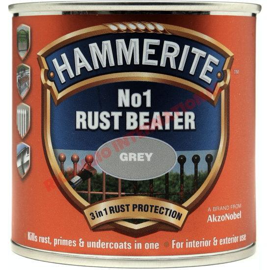 Hammerite No.1 Rust Beater Grey 250ml