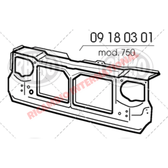 Front Panel - Classic Fiat Panda