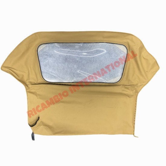 Cream Soft Top Convertible Roof - Fiat Barchetta