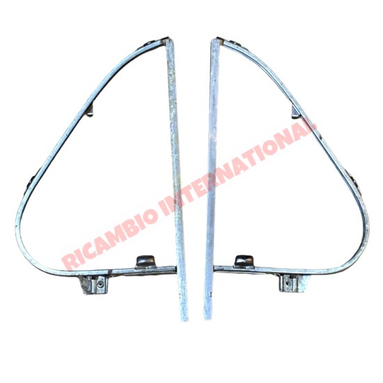 Aluminium Quarter Light Frame Assembly Kit - Fiat 600