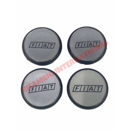 Fiat Wheel Center Cap Set (4) - Fiat