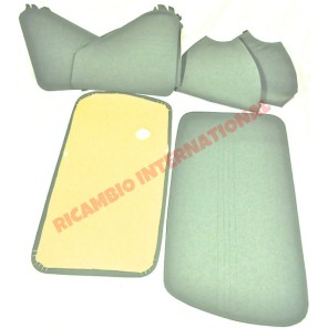 Kit de panel de puerta azul pastel (kit de 6 piezas) - Fiat 500 clásico