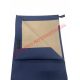 ROYAL BLUE MOHAIR SHORT Sunroof Cover  -  Classic Fiat 500, 126
