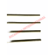 Door Glass Scrapper Kit (4 piece) - Autobianchi Bianchina Transformabile