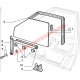 O/S Vidrio de la puerta derecha - Fiat Uno