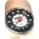Round Speedo Black Background - Classic Fiat 500 D,F,R