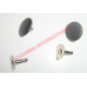 Beige MOHAIR Black Twin Sunroof Kit  - Classic Fiat Panda