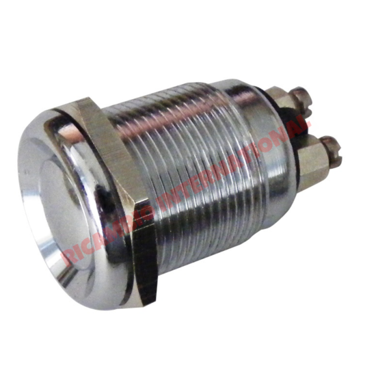Interruptor de botón (acero inoxidable) - Muchas aplicaciones de coches clásicos