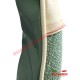 Green Cloth & Vinyl Seat Covers Set - Classic Fiat 500
