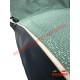 Green Cloth & Vinyl Seat Covers Set - Classic Fiat 500