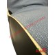 Blue Cloth & Vinyl Seat Covers Set - Classic Fiat 500