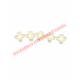 Moldura y clips para puerta exterior izquierda N/S - Classic Fiat Panda