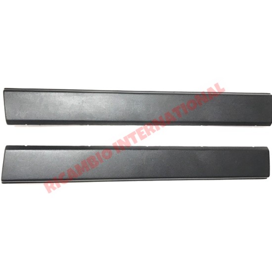 Coppia di modanature e clip per porte esterne - Fiat Panda classica