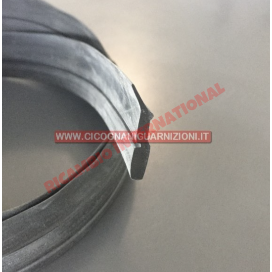 External Door Glass Scraper Seal Kit (BOTH DOORS) - Fiat X19 all models