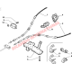 N/S Left Hand Handbrake Cable - Fiat Coupe all models