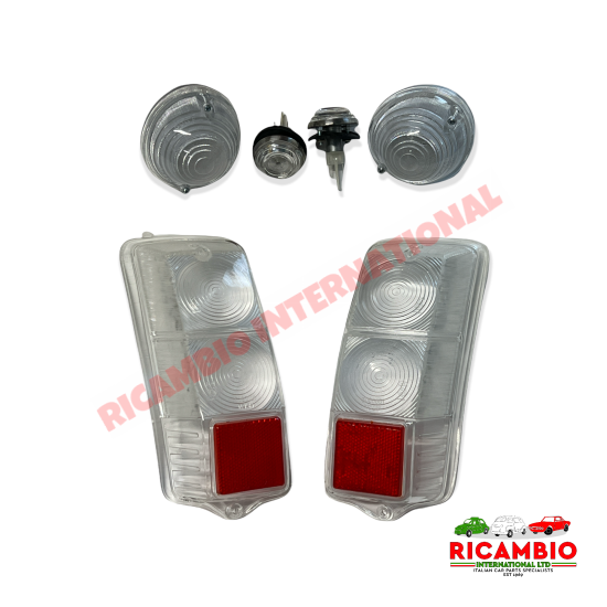 Complete Lamp Kit 'White' - Classic Fiat 500