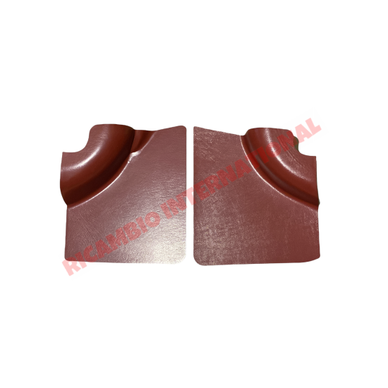 Juego de arcos interiores rojo burdeos - Fiat 500 F/R Classic