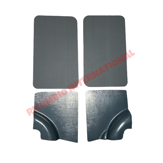 Pastel Blue Front & Rear Inner Panel Kit (4 Piece) - Classic Fiat 500 F