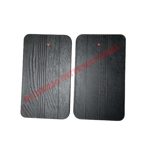 Black Inner Door Panel Kit - Classic Fiat 500 R